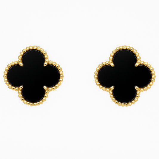 Aros estilo Van Cleef – Oro 🍀